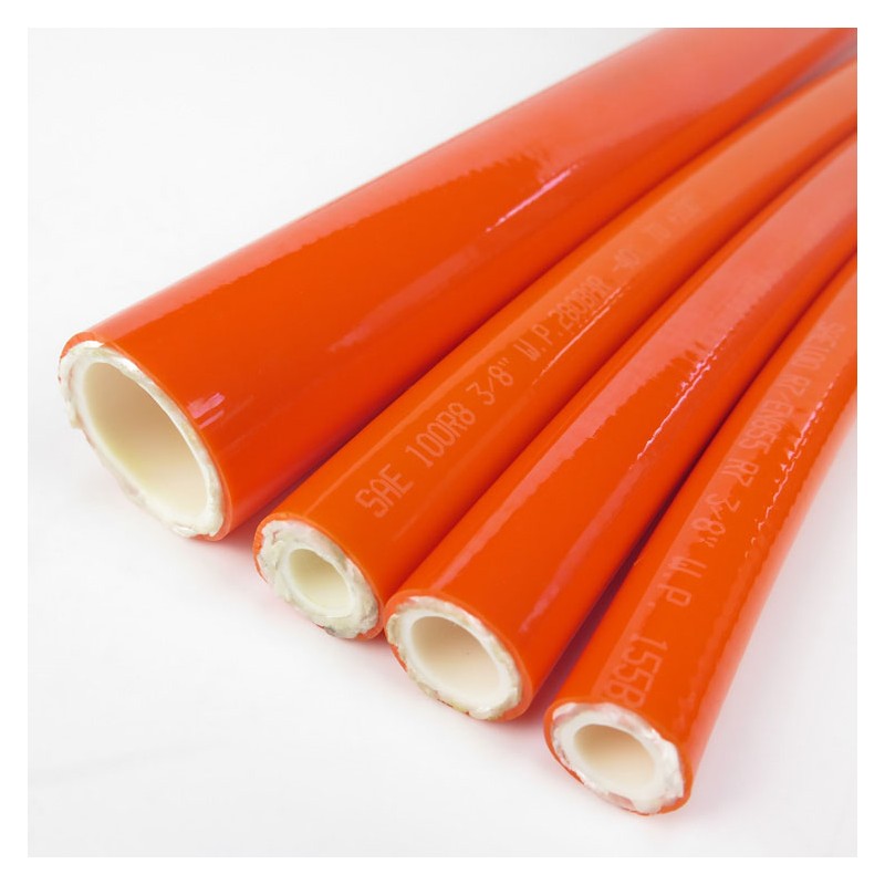 Orange Non Conductive Hydraulic Hose