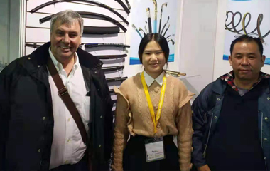 hydraulic rubber hose pipe factory attend exhibition