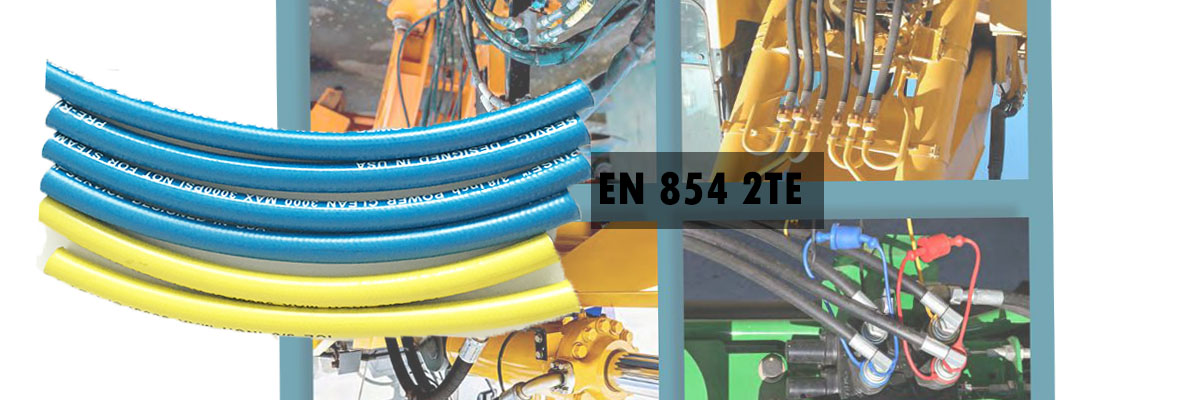 hydraulic hose pipe manufacturer make smooth en 854 2te