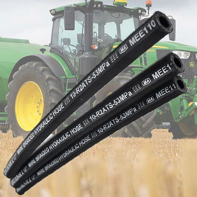 producător de țevi flexibile alimentează furtunul hidraulic al tractorului