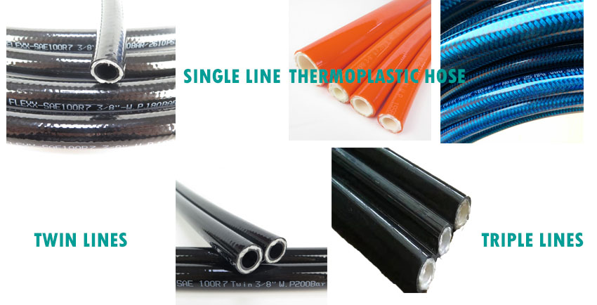 factory made thermoplastic hydraulic hose